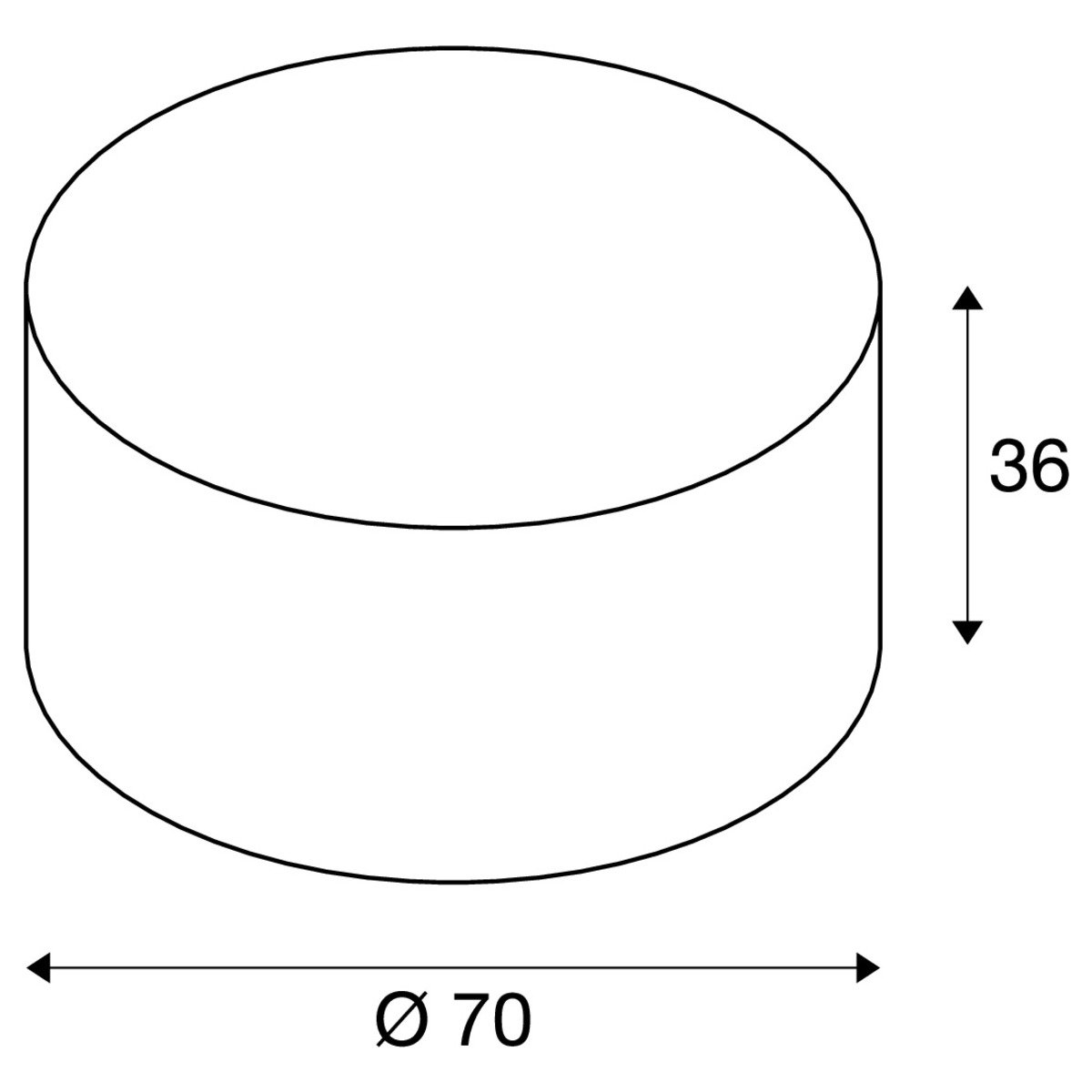 LA 1000580 FENDA stínidlo světla černé/měď Ø70cm - BIG WHITE (SLV) (obrázek 26)