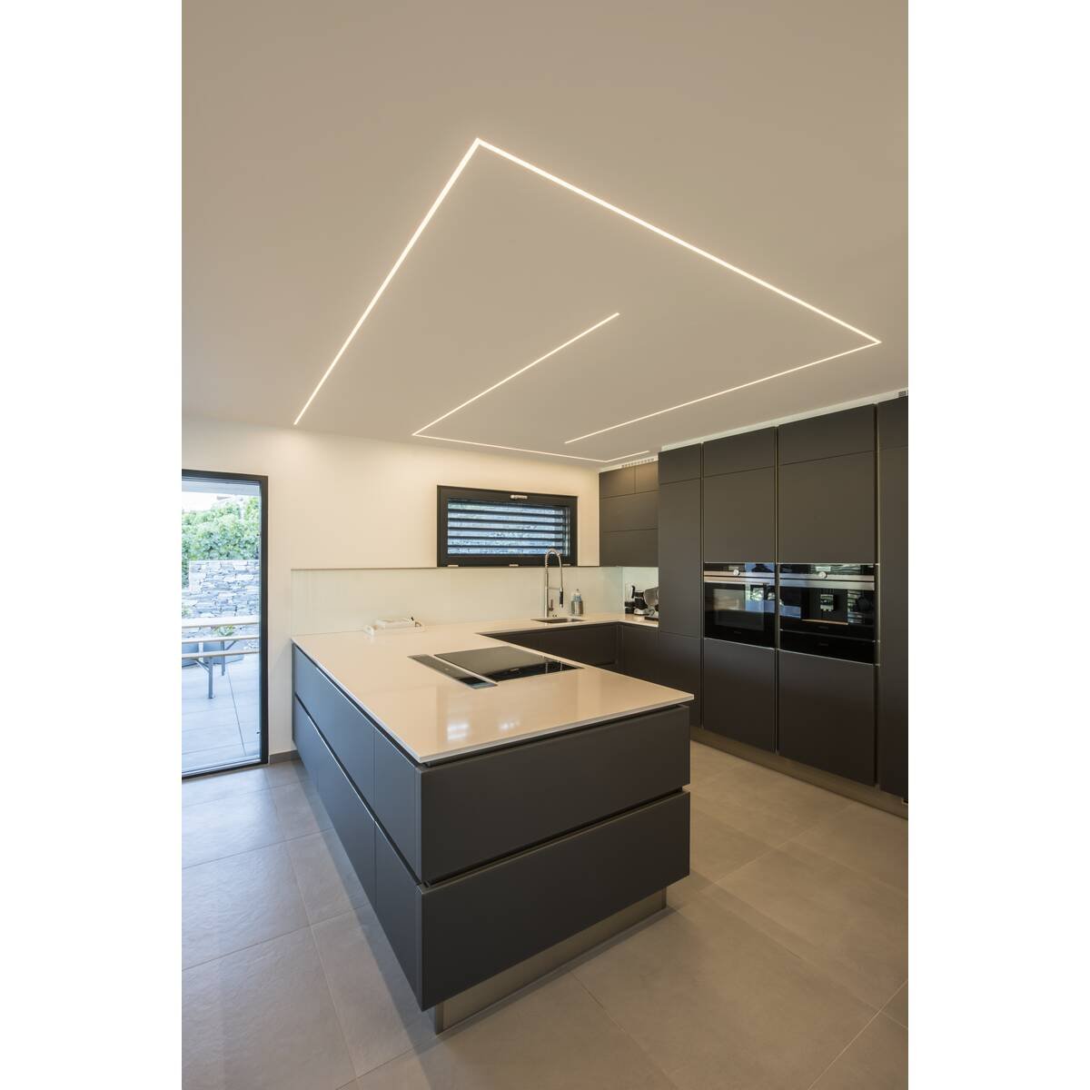 LA 1000497 GRAZIA 20 profil k zabudování LED 3m bílý - BIG WHITE (SLV) (obrázek 4)
