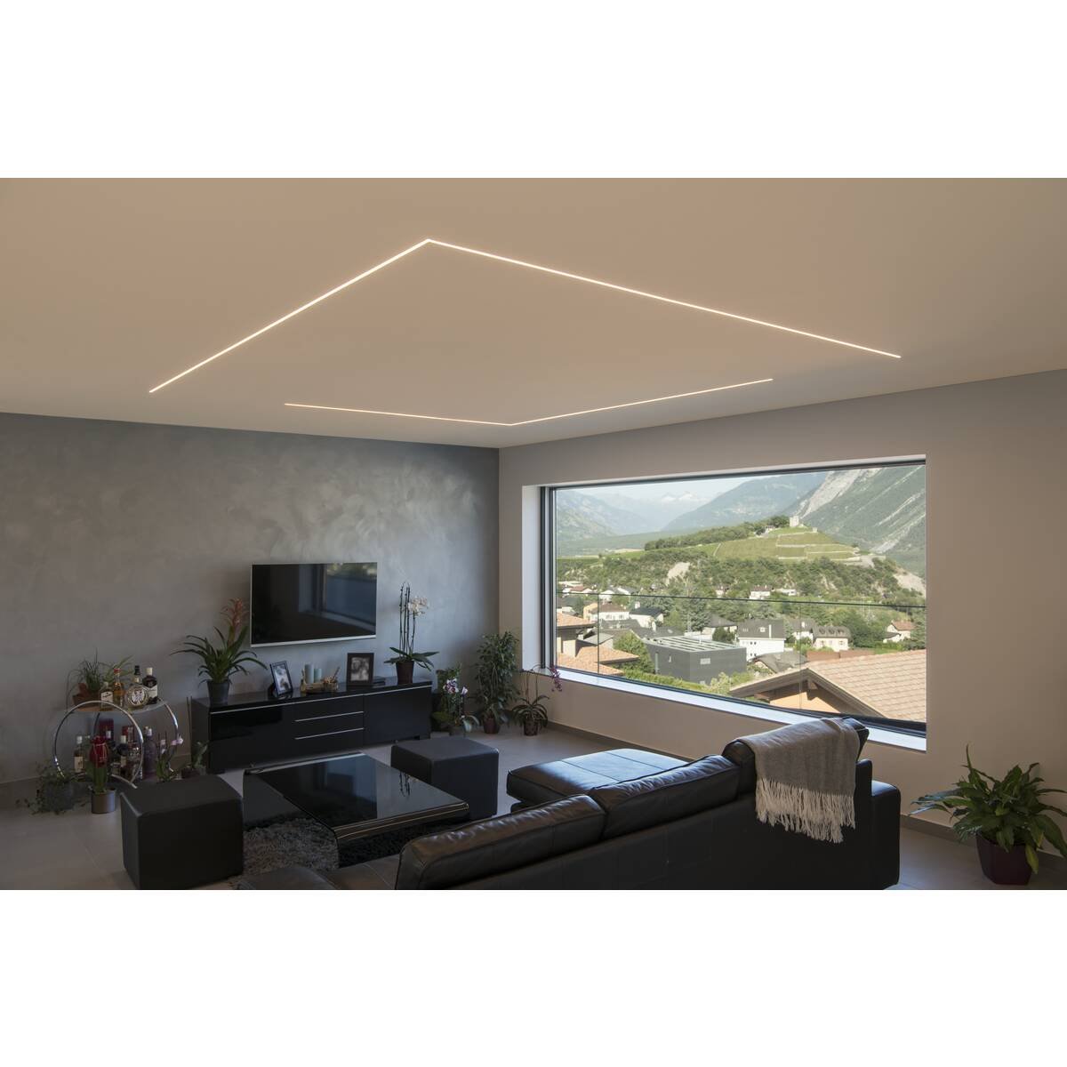 LA 1000497 GRAZIA 20 profil k zabudování LED 3m bílý - BIG WHITE (SLV) (obrázek 5)