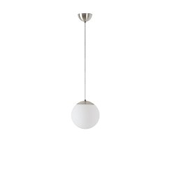 Obrázek pro produkt ADRIA S1 závěsné skleněné svítidlo nerez broušená / bílá IP40 75W E27 (původní kód OS 53003) - OSMONT