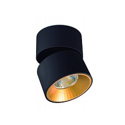 Obrázek pro produkt Stropní přisazené svítidlo Klimt L IP32 30W 3000K 2238lm černá / zlatá - BPM (starý kód: 20136.SR.BK-G.D60.3K)