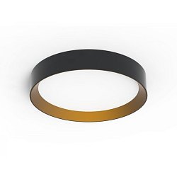 Obrázek pro produkt Stropní svítidlo FLORIDA černá / zlatá LED 45,6W 3000K 4165lm 45cm - BPM (starý kód: 10190.45.SR.BK-G.OP.3K)