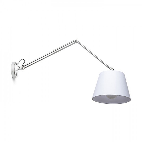 RED R12482 ASHLEY nástěnná bílá chrom 230V E27 42W - RED - DESIGN RENDL (obrázek 4)