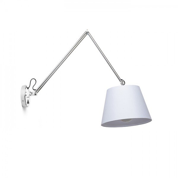 RED R12482 ASHLEY nástěnná bílá chrom 230V E27 42W - RED - DESIGN RENDL (obrázek 5)