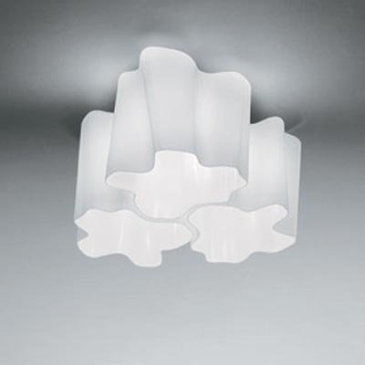 AR 0458020A Stropní svítidlo Logico 3x120° sklo 3x105W E27 - ARTEMIDE