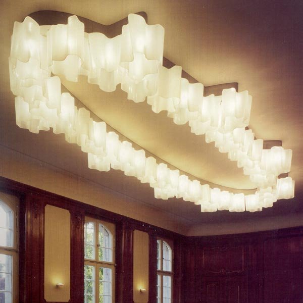 AR 0458020A Stropní svítidlo Logico 3x120° sklo 3x105W E27 - ARTEMIDE (obrázek 3)