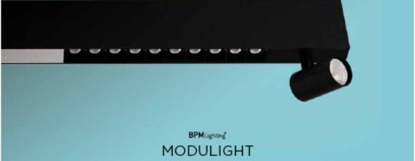 BPM 10210.01.SR.BK-BK Kolejnice MODULIGHT přisazená černá 1m - BPM