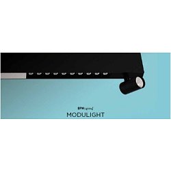 Obrázek pro produkt Kolejnice MODULIGHT přisazená černá 1m - BPM