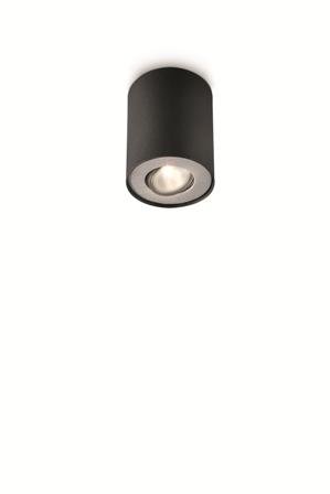 PH 56330/30/PN Stropní bodové svítidlo Philips Pillar 56330/30/PN černé - PHILIPS (915001807703) (obrázek 2)