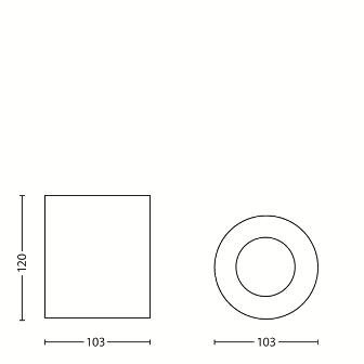 PH 56330/30/PN Stropní bodové svítidlo Philips Pillar 56330/30/PN černé - PHILIPS (915001807703) (obrázek 4)