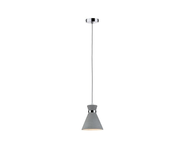 P 70890 Závěsné svítidlo Verve IP44 E27 20W beton / chrom - PAULMANN