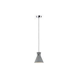 Obrázek pro produkt Závěsné svítidlo Verve IP44 E27 20W beton / chrom - PAULMANN