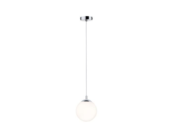 P 70895 Závěsné svítidlo Globe IP44 E27 20W satin / chrom - PAULMANN (obrázek 2)