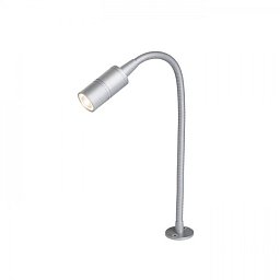 Obrázek pro produkt ESA stolní lampa na desku stříbrnošedá 230V LED 3W 60° 3000K - RED - DESIGN RENDL
