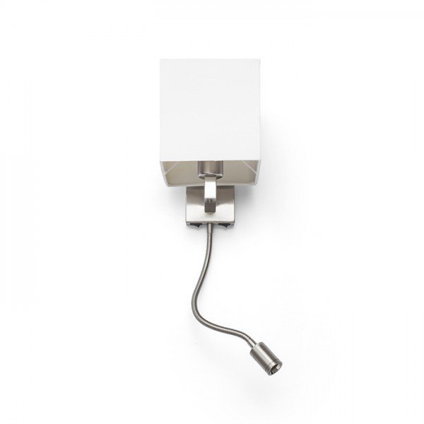 RED R12956 TAINA se stínidlem bílá matný nikl 230V E27 LED 28+3W 25° 3000K - RED - DESIGN RENDL (obrázek 3)