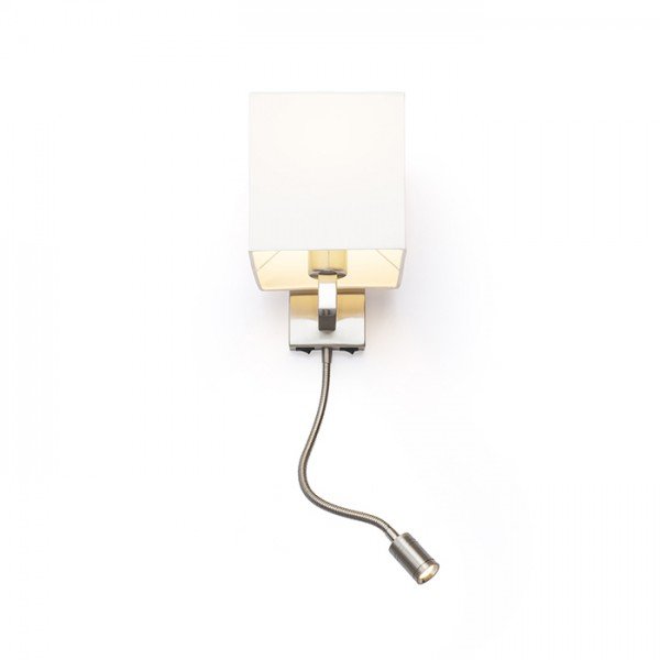 RED R12956 TAINA se stínidlem bílá matný nikl 230V E27 LED 28+3W 25° 3000K - RED - DESIGN RENDL (obrázek 4)