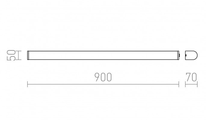 RED R12902 CORAZON 90 chrom 230V LED 20W IP44 3000K - RED - DESIGN RENDL (obrázek 4)