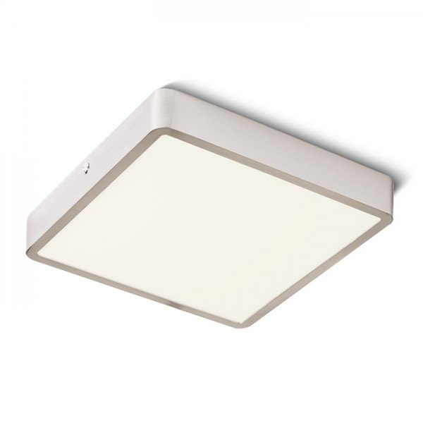 RED R12818 HUE SQ 22 stropní matný nikl 230V LED 24W 3000K - RED - DESIGN RENDL