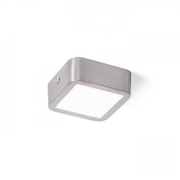 RED R12808 HUE SQ 9 stropní matný nikl 230V LED 6W 3000K - RED - DESIGN RENDL