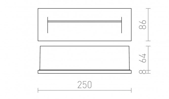 RED R12627 RASQ zápustná do stěny bílá 230V LED 8.5W IP65 3000K - RED - DESIGN RENDL (obrázek 6)