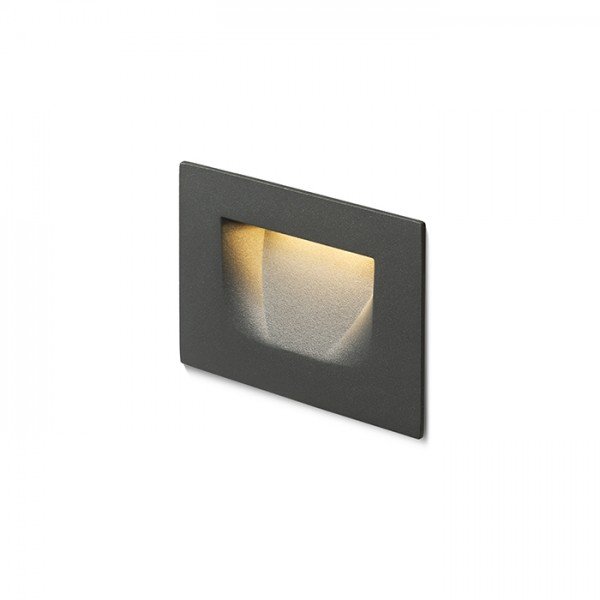 Levně RED R12577 PER zápustná antracitová 230V LED 3W IP54 3000K - RED - DESIGN RENDL