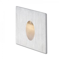 Obrázek pro produkt ELICA SQ zápustná česaný hliník 230V LED 3W IP54 3000K - RED - DESIGN RENDL