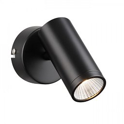 Obrázek pro produkt BOGARD I nástěnná matná černá 230V LED 5W 40° 3000K - RED - DESIGN RENDL