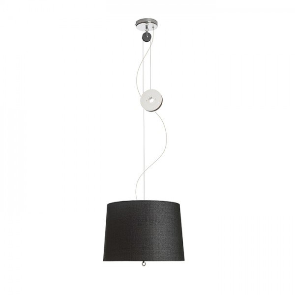 RED R12478 LEVITA závěsná stahovací černá 230V E27 42W - RED - DESIGN RENDL