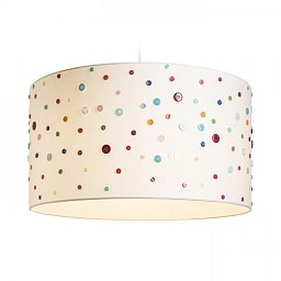 Obrázek pro produkt DELI 55/30 stínidlo bílá knoflíky max. 28W - RED - DESIGN RENDL