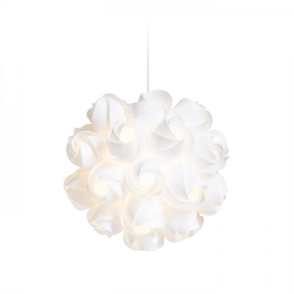 RED R12384 COCO závěsná bílé PVC 230V E27 28W - RED - DESIGN RENDL