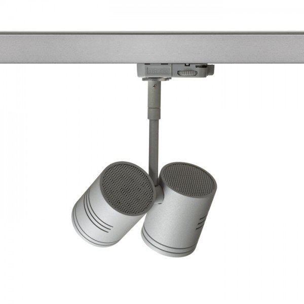 RED R12312 BEEBA II pro tříokr. lištu stříbrnošedá 230V GU10 2x35W - RED - DESIGN RENDL (obrázek 5)