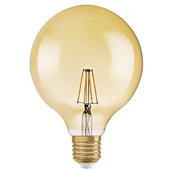 Obrázek pro produkt OSRAM Vintage Globe 125 stmívatelná 230V E27 LED EQ51 2400K - DESIGN RENDL