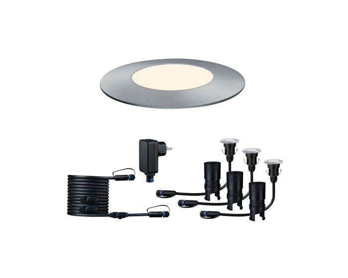 P 93697 Plug&Shine základní sada Floor Mini IP65 3000K 3x2,5W - PAULMANN