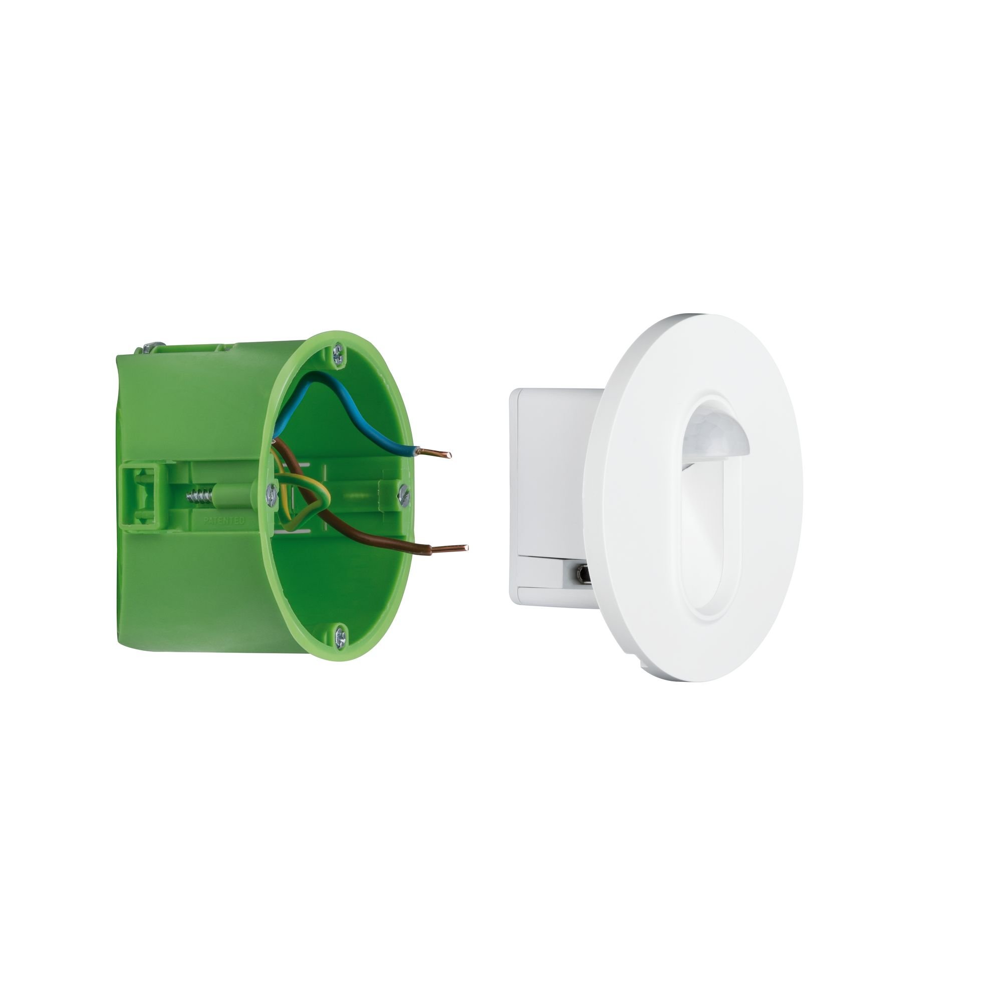 P 92925 Zápustné svítidlo Wand kulaté se senzorem do krabičky KU68 1,7W 100lm 230V - PAULMANN (obrázek 4)