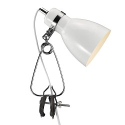 Obrázek pro produkt Lampa s klipem Cyclone 1x15W E14 bílá - NORDLUX