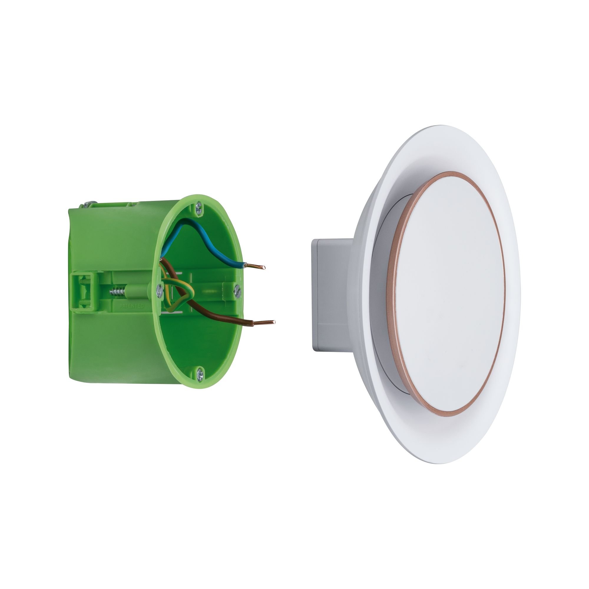 P 92926 Vestavné svítidlo do zdi Dekorativ 2,5W bílá mat - PAULMANN (obrázek 7)