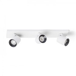 Obrázek pro produkt KENNY III přisazená bílá/černá 230V GU10 3x35W - RED - DESIGN RENDL