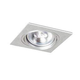Obrázek pro produkt PASADENA G53 SQ I česaný hliník 12V G53 50W - RED - DESIGN RENDL