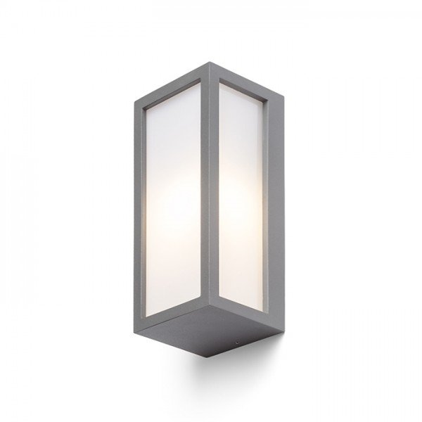 Levně RED R12568 DURANT nástěnná stříbrnošedá 230V E27 18W IP54 - RED - DESIGN RENDL
