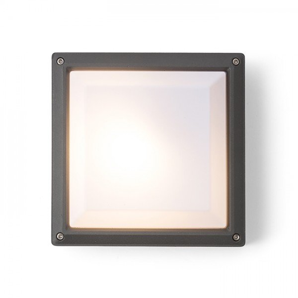 RED R12564 DELTA 215 přisazená antracitová 230V E27 18W IP54 - RED - DESIGN RENDL (obrázek 3)