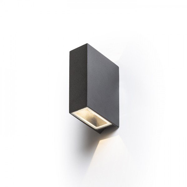 RED R12555 UKKO nástěnná černá 230V LED 2x3W 55° IP54 3000K - RED - DESIGN RENDL (obrázek 5)