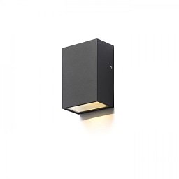 Obrázek pro produkt PEKKO nástěnná černá 230V LED 3W 67° IP54 3000K - RED - DESIGN RENDL