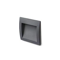 Obrázek pro produkt GORDIQ M zápustná antracitová 230V LED 3W IP65 3000K - RED - DESIGN RENDL