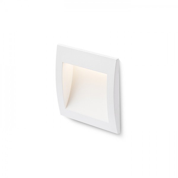 RED R12535 GORDIQ M zápustná bílá 230V LED 3W IP65 3000K - RED - DESIGN RENDL