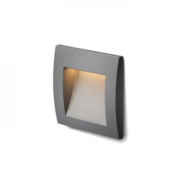 RED R12534 GORDIQ S zápustná antracitová 230V LED 1.5W IP65 3000K - RED - DESIGN RENDL