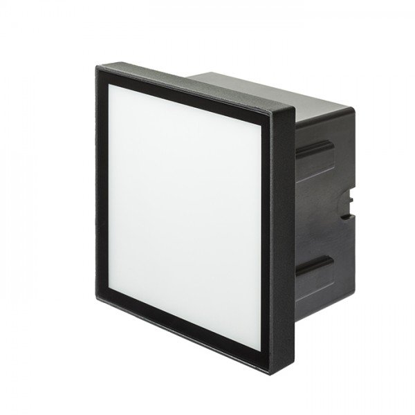 RED R12531 DEJAVU SQ 14 zápustná černá 230V LED 6W IP65 3000K - RED - DESIGN RENDL (obrázek 3)