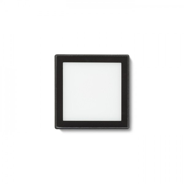 RED R12530 DEJAVU SQ 9 zápustná černá 230V LED 3.5W IP65 3000K - RED - DESIGN RENDL (obrázek 5)