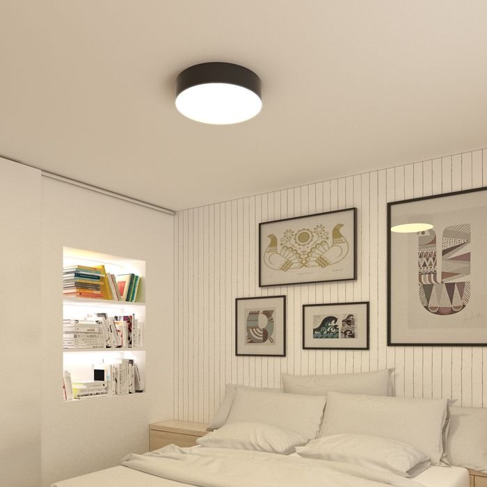RED R12526 COIMBRA stropní černá 230V LED 24W 3000K (bez závěsné sady) - RED - DESIGN RENDL (obrázek 2)