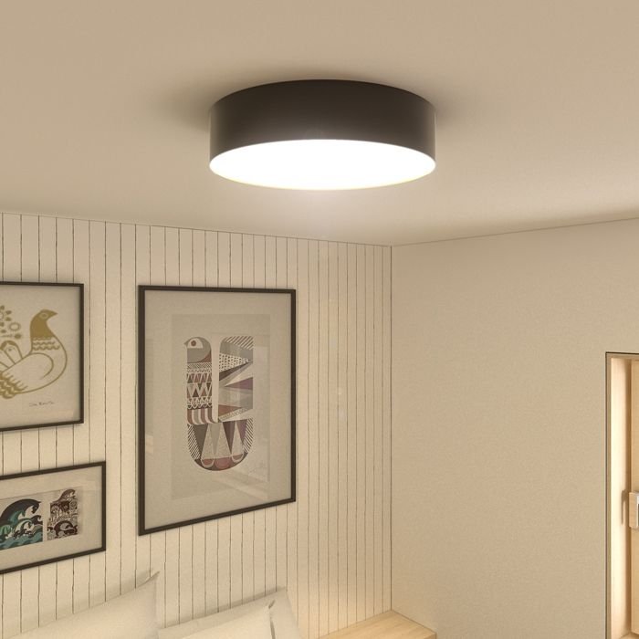 RED R12526 COIMBRA stropní černá 230V LED 24W 3000K (bez závěsné sady) - RED - DESIGN RENDL (obrázek 3)