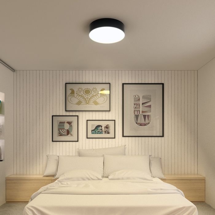 RED R12526 COIMBRA stropní černá 230V LED 24W 3000K (bez závěsné sady) - RED - DESIGN RENDL (obrázek 10)